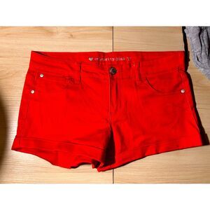 Bright Red celebrity pink shorts size 11